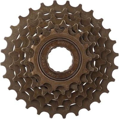 Fiets Freewheel Cassette - Fietsonderdeel Vrijloop - Fietsen Onderhouden - Roest- en Slijtvast Metaal - 14T-28T 6 Speed - Zilver