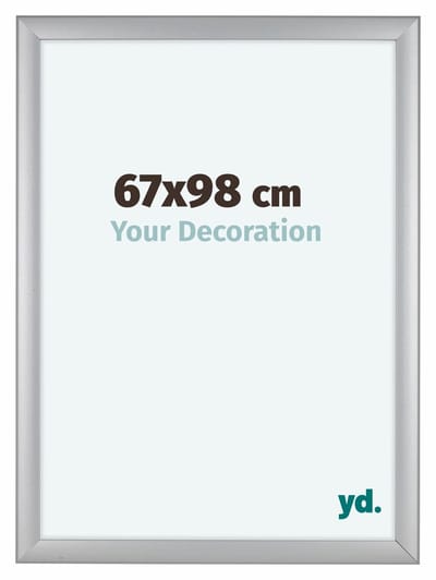 Your Decoration - Fotolijst 67x98 cm - MDF - Zilver Mat - Como