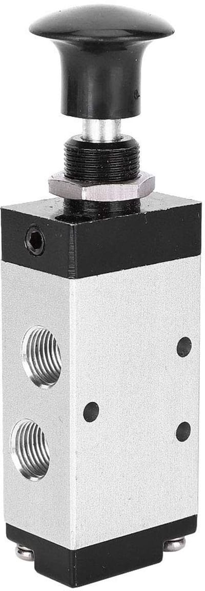 Dailygoody - Pneumatisch Magneetventiel - 4R110-06 - Duurzaam ontwerp - Aluminium - Luchtgelegeerd - Betrouwbaarheid - Geschikt voor industriële