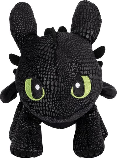 30 cm tandeloze pluchen draak figuur