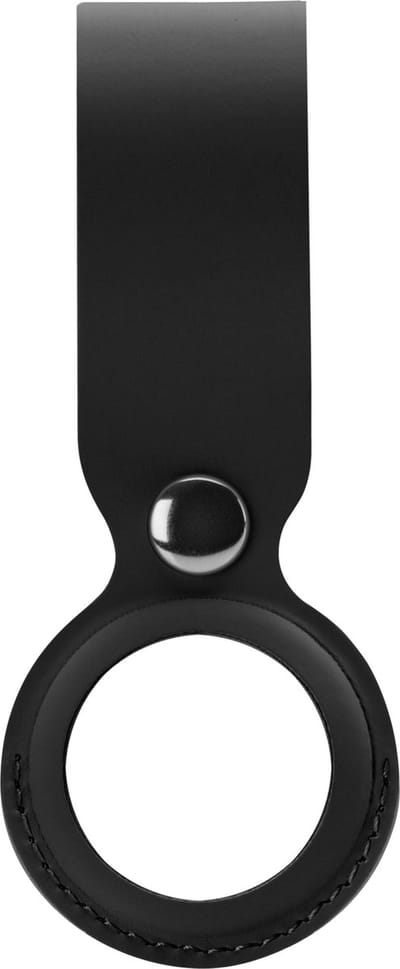 Xccess PU Leather Airtag Loop Black
