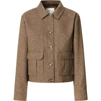 Mantel Pepe jeans PL4024377 CHOCOLATE