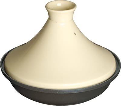 Staub Tajine - Ø 20 cm - Zwart-crème