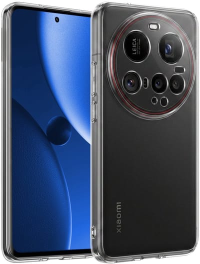 Hoesje - Geschikt voor Xiaomi 15 Ultra - Sterk & Shockproof - Siliconen Case - Hoes Cover - Telefoonhoes - Transparant