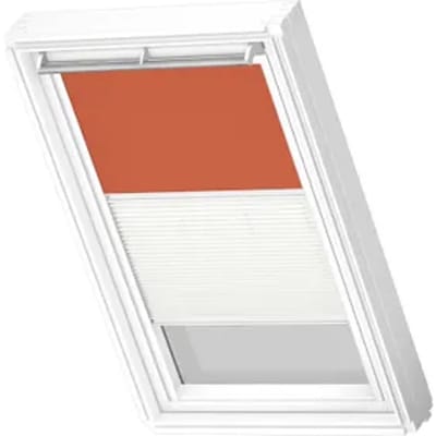 Velux Verduisterend Rolgordijn Dfd C04 4564swl - Manueel - Oranje