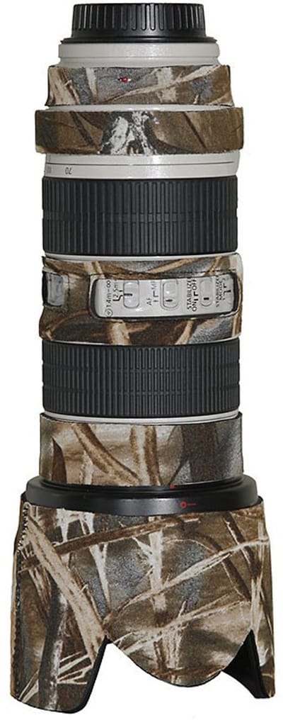 LENSCOAT Camouflage-Neopren-Schutzset, kompatibel mit Canon EF 70-200 f/2.8 IS -LC70200M4