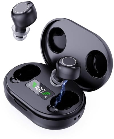 Persoonlijke Geluidsversterker - Semi-in-ear Hulp - Luisteren Verbeteren - Intelligente Ruisonderdrukking - 162 Gram - Zwart