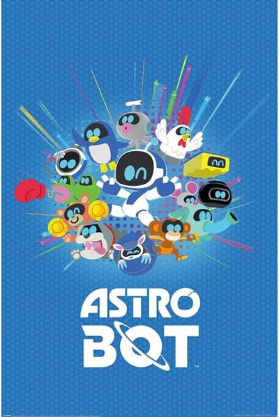 Poster Playstation Astro Bot Friends 61x91,5cm