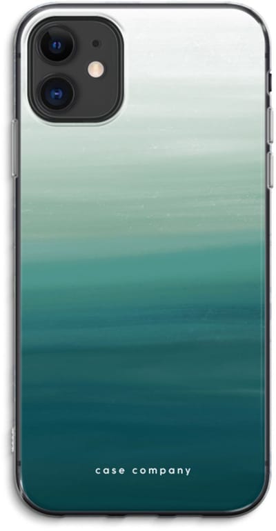 Case Company® - Hoesje geschikt voor iPhone 11 hoesje - Ocean - Soft Cover Telefoonhoesje - Bescherming aan alle Kanten en Schermrand