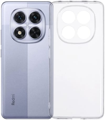 Transparant Dun TPU Hoesje Geschikt voor Xiaomi Poco X7 / Redmi Note 14 Pro 5G | Back Cover | Lichtgewicht | Ultra Dun | Flexibel | Zacht | Doorzichtig