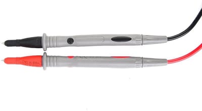 Meetsnoeren Set - Testkabels - Elektrisch Testen - Dubbel Geïsoleerd - 900 mm Lengte - Zwart
