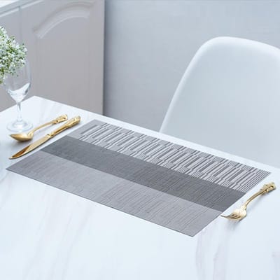 PVC Wasbare Placemat Voor Eettafelmat Antislip Placemat Keukenaccessoires Beker Onderzetter Wijn Onderzetter