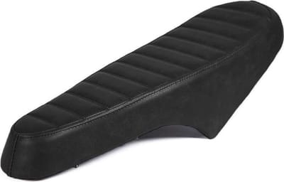 Zadel Zwart gestreept - voor Ouxi of Qmwheel - V8 - V20 - H9 -