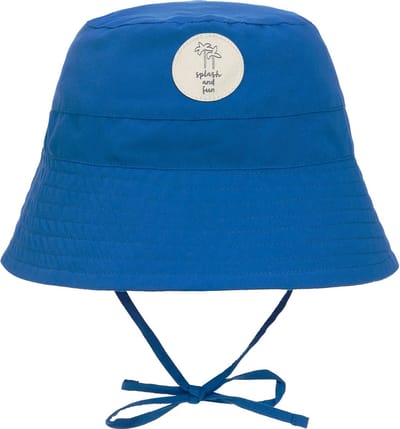 Lässig Splash & Fun Sun Protection Vissershoedje Zonnehoedje blue , 03-06 maanden Maat 43/45