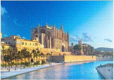 Legpuzzel Panoramisch Uitzicht - Landschap Puzzel - Ontspannend Tijdverdrijf - Hoge Resolutie Print - 1000 Stukjes - Meerkleurig