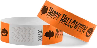 CombiCraft Halloween Tyrex Polsbandjes - per 100 stuks