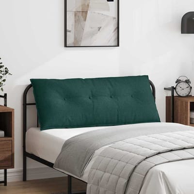 vidaXL - Rugkussen - Donkergroen - 200 - x - 19 - x - 50 - cm - Stof