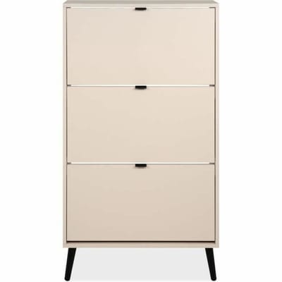CALICOSY - Schoenenkast met 3 kleppen en 2 vakken per klep, 70 cm – VIGO