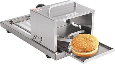 Brood Snijmachine - Broodsnijder - Gelijkmatig Snijden - Verstelbare Dikte - 41 x 20.5 x 19 cm - Zilver