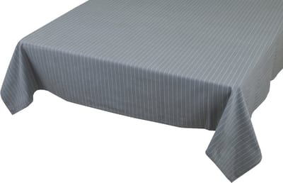 Pinstripe Tafelkleed Textiel groen blauw 140x300cm