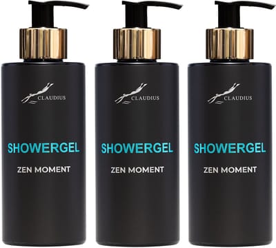Showergel Zen Moment 300 ml - gouden pomp - 3 stuks