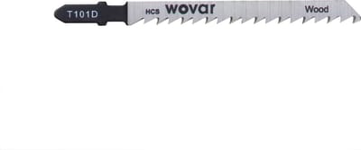Wovar Decoupeerzaagbladen 101D Hout Grof | Set 5 Stuks | Decoupeerzaagjes