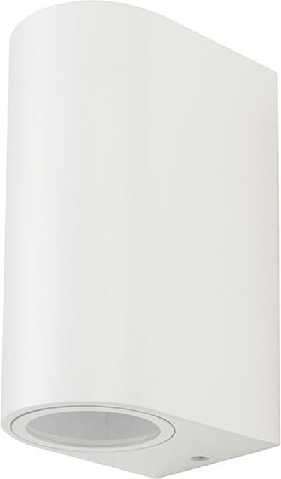V-TAC VT-7652RD Wandlamp voor buiten - UP - Down - Wandbevestigingen - GU10 Houder - IP44 - Wit
