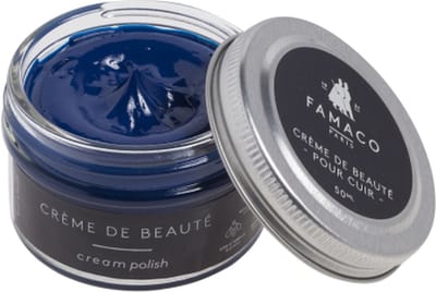 Famaco Creme de Beaute schoensmeer- 50ml - blauw bleuette (378)