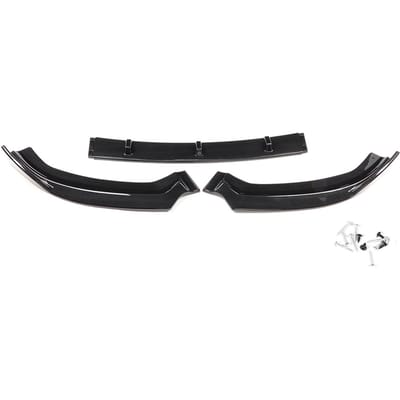 pour Lèvre de spoiler avant style S3 Fibre de carbone pour A3 S Line 8V 2017-2018 black