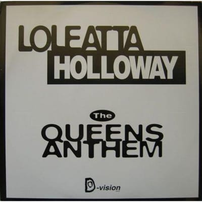 12-inch Plaat LOLEATTA HOLLOWAY - The Queens Anthem DV071 D:vision Record 1994 Italië Dans & Electronica Gebruikt