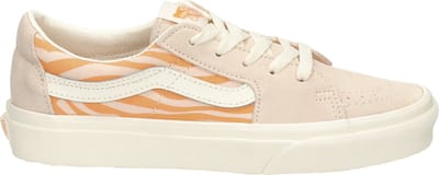 Vans Low Stripe dames sneaker - Coral