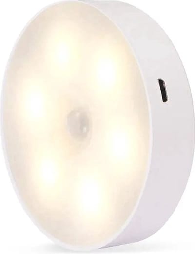 Draadloze Ledlamp Met Bewegingssensor - Wandlamp Binnen - Oplaadbare Muurlamp - Warm Wit Licht