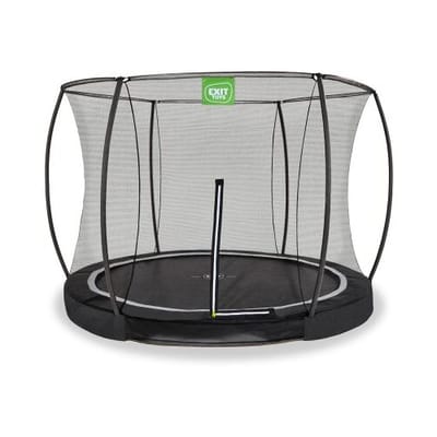 EXIT Black Edition Trampoline ø244cm - Inground - Ingraaftrampoline - Rond - Voor Kinderen - Zwart