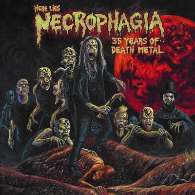 Here Lies Necrophagia 35 Years Of Death. 35 Years Of Death... - Necrophagia