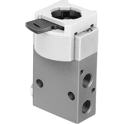 Festo 3/2 NC Monostabiele Voorpaneelklep G1/8 120l/min - 10190