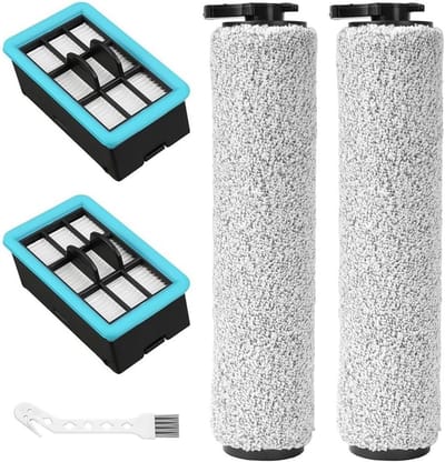 Vervangonderdelen voor CrossWave 3831, 3845, 3847 en 3848 - 2 Rollerborstels en Filterkit voor Vloerreinigers
