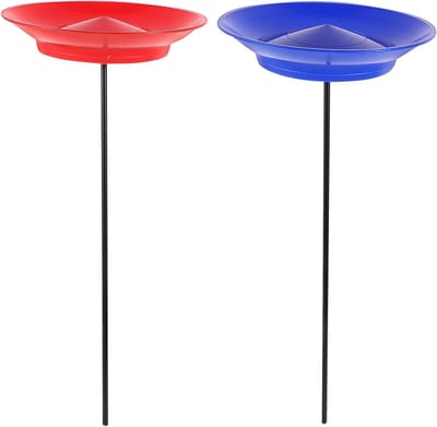 Jongleerplaten met Staven - Balansspeelgoed Jongleerset - Circus Optredens - Eenvoudig te Leren - 23x3x3CM - Meerkleurig