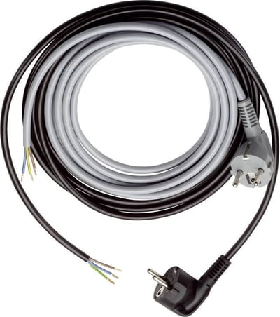 LAPP 70261160 Aansluitkabel Stroom Zwart 5.00 m