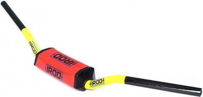 stuur zonder stuur irod geel foam rood bescherming voor motor cross enduro tt nieuw