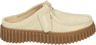 Clarks TORHILL MULE - Dames slippersPopulaire damesschoenen - Kleur: Wit/beige - Maat: 38