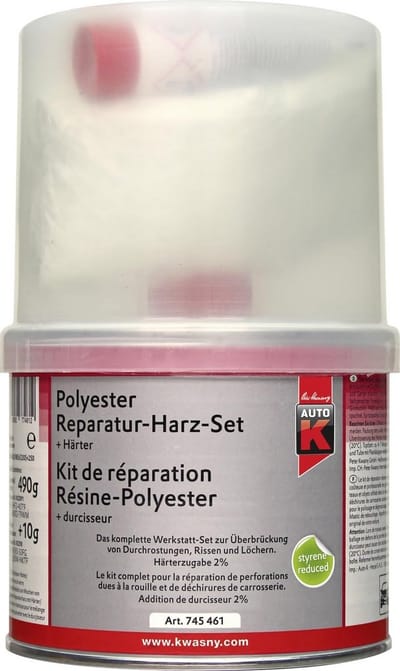Reparatieset Polyesterhars voor Krassen en Gaten - 500g