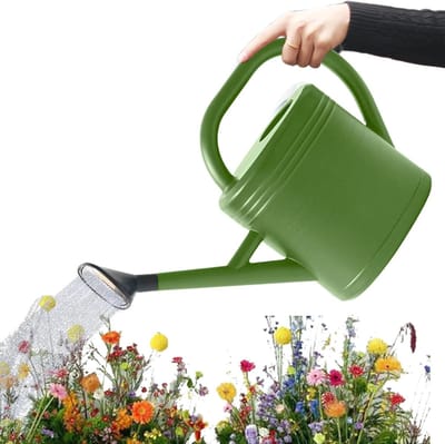 Kamerplant Gieter - Waterkruik Tuin - Planten Water Geven - Lange Precisie Tuit - 3 Liter Inhoud - Legergroen