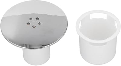 Dailygoods- Doucheafvoerzeef Kunststof - Afvoerplug - Afvoerstop - Haarvanger - Afvoerzeef Douche - Eenvoudig schoon te maken