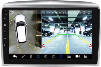 Autoradio bluetooth met camera - Carplay - Voor Lancia Ypsilon (2006-2011) - Geschikt voor Apple en Android - Stereo - Navigatie - Navigatiesysteem auto - 9"