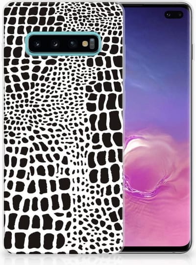 Samsung Galaxy S10 Plus TPU Hoesje Slangenprint