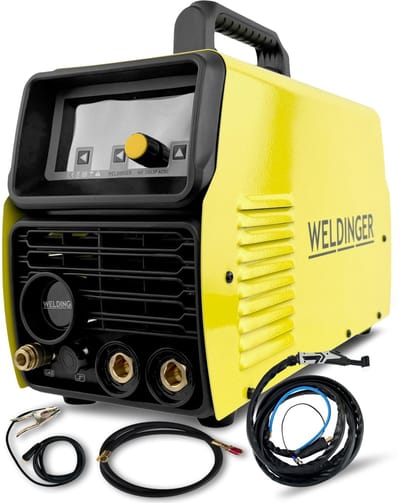 WELDINGER WIG-lasapparaat WE 2003P ACDC - inverter HF-ontsteking voor het lassen van aluminium 2T/4T Puls ook MMA 5 jaar garantie