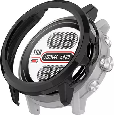Strap-it Hard case hoesje - geschikt voor Coros Apex 2 Pro (zwart)