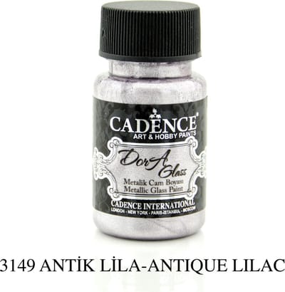 Cadence Dora Metallic Glas Verf 50 ml Antiek Lila