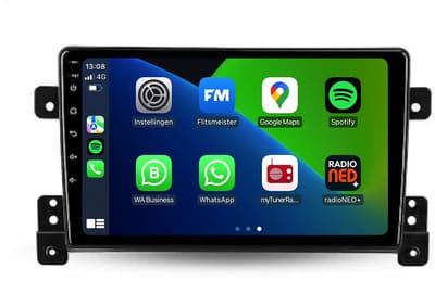 CarPlay autoradio geschikt voor Suzuki Grand Vitara | 2006 t/m 2014 | Android 13 | Draadloos Apple CarPlay & Android Auto | 2GB + 32GB | 8-Core processor | Davilon | 2025 model | 2006 2007 2008 2009 2010 2011 2012 2013 2014 | Bluetooth & Wifi