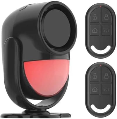 Bewegingsmelder Alarm 125 dB met Afstandsbediening - Anti-Diefstal Alarmsysteem voor Huis, Garage en Winkels